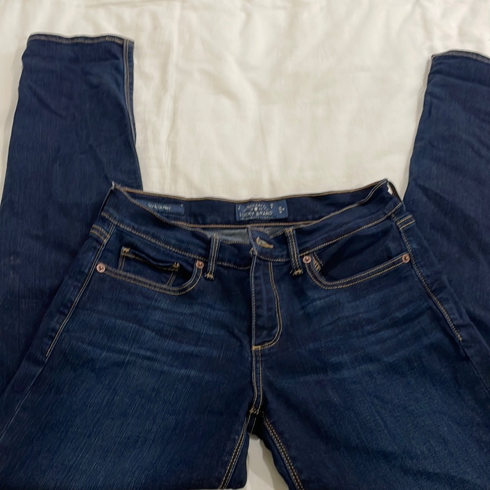 Lucky brand Jeans, Sofia skinny, dk wash, 6x28R